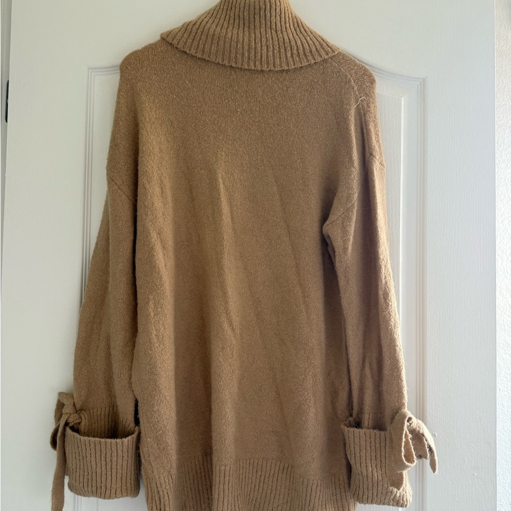 Avantlook Warm Brown Turtleneck Sweater